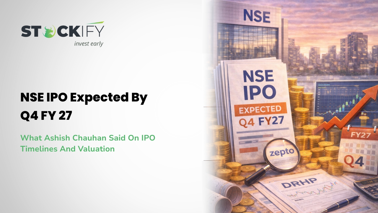 "NSE IPO Expected By Q4 FY27" Ashish Kumar Chauhan