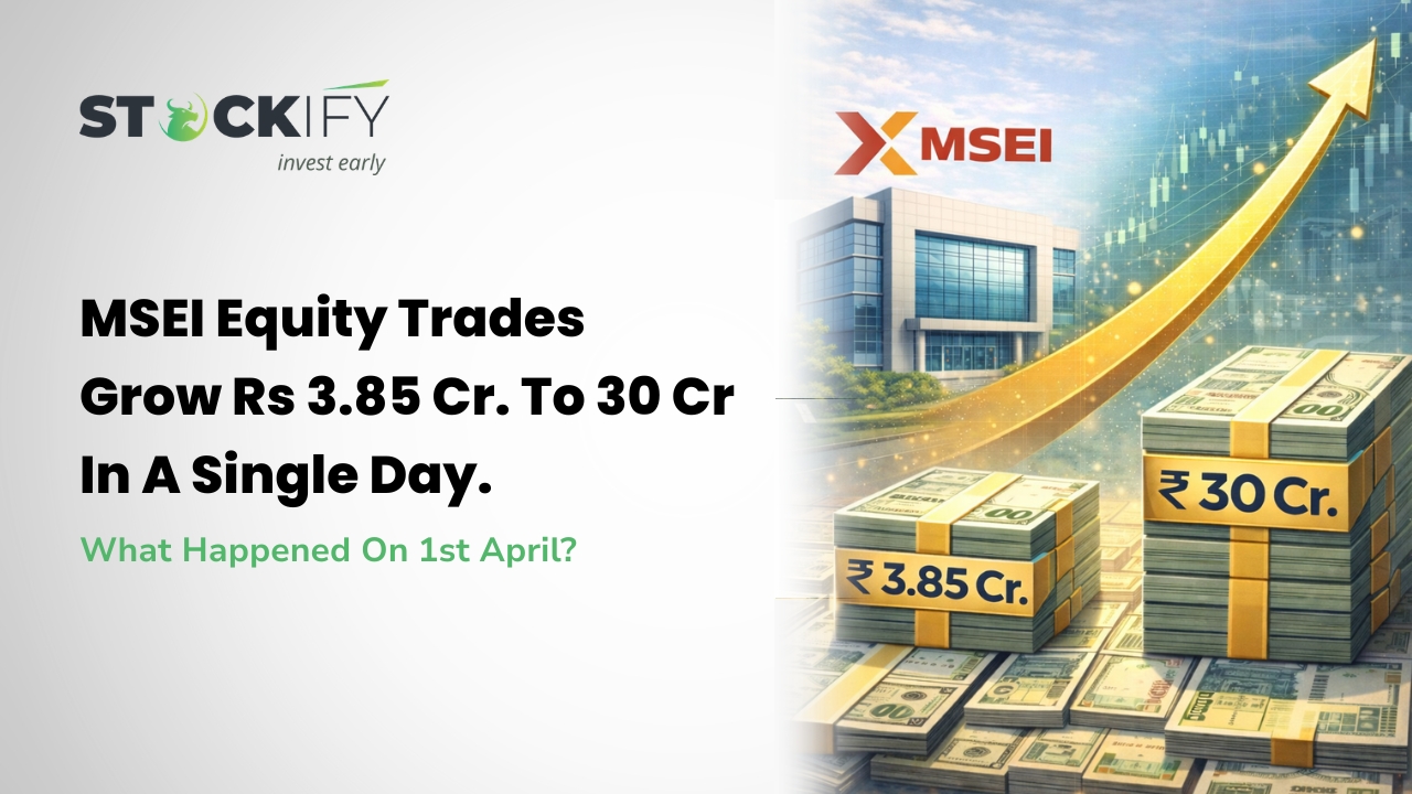 Why MSEI Trading Volume Reached 30 Crore On 1st April,26?