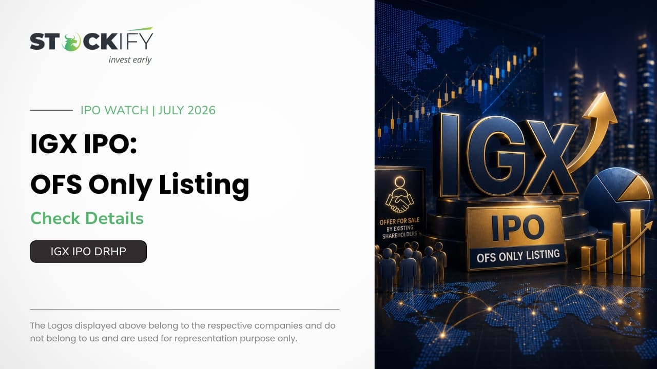 IGX files DRHP for OFS