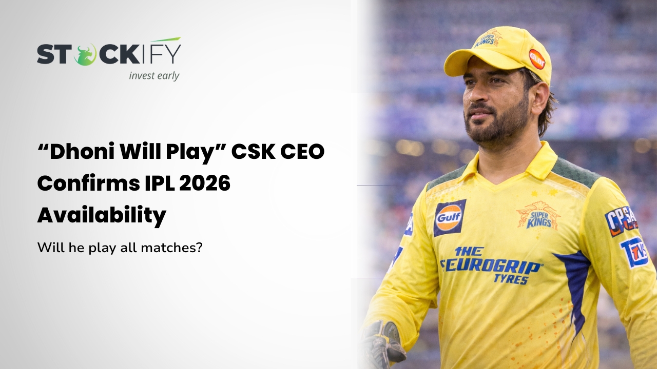 "Dhoni Will Play" CSK CEO Confirms IPL 2026 Availability