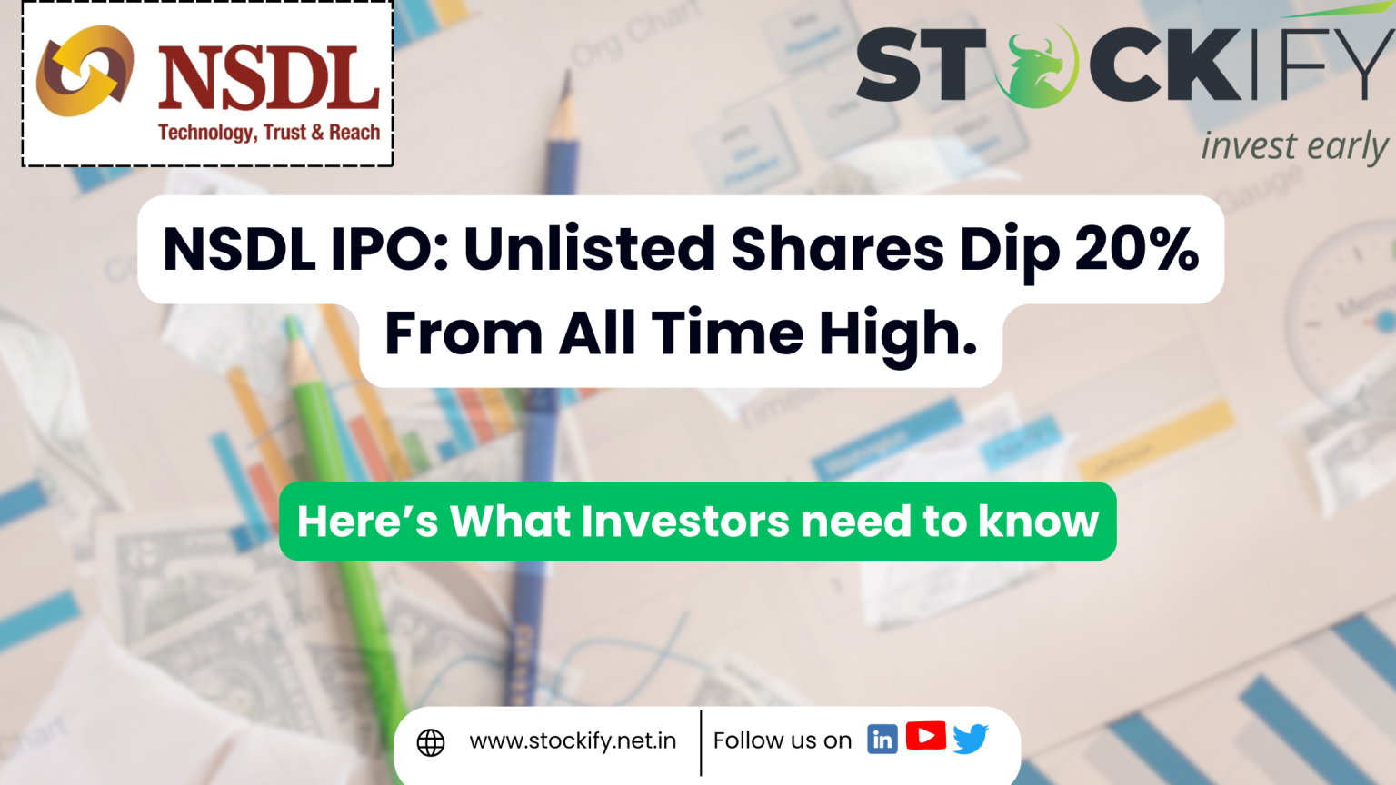 NSDL IPO: Unlisted Share Dip 20% From All Time High, What Investors Need To Know