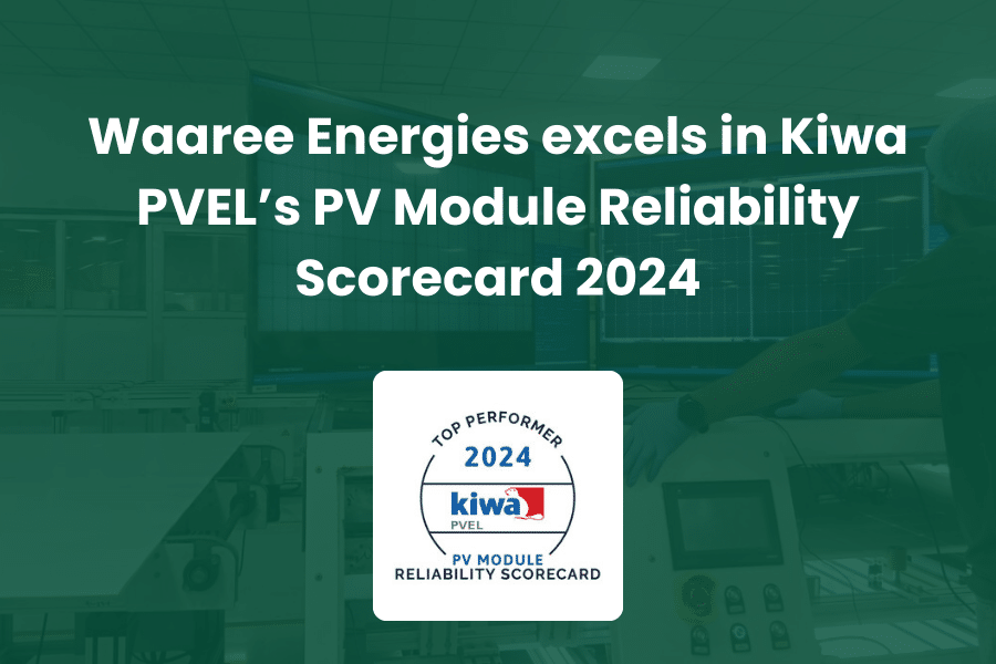 Waaree Energies Tops PVEL's Reliability Benchmark for 3rd Consecutive Year