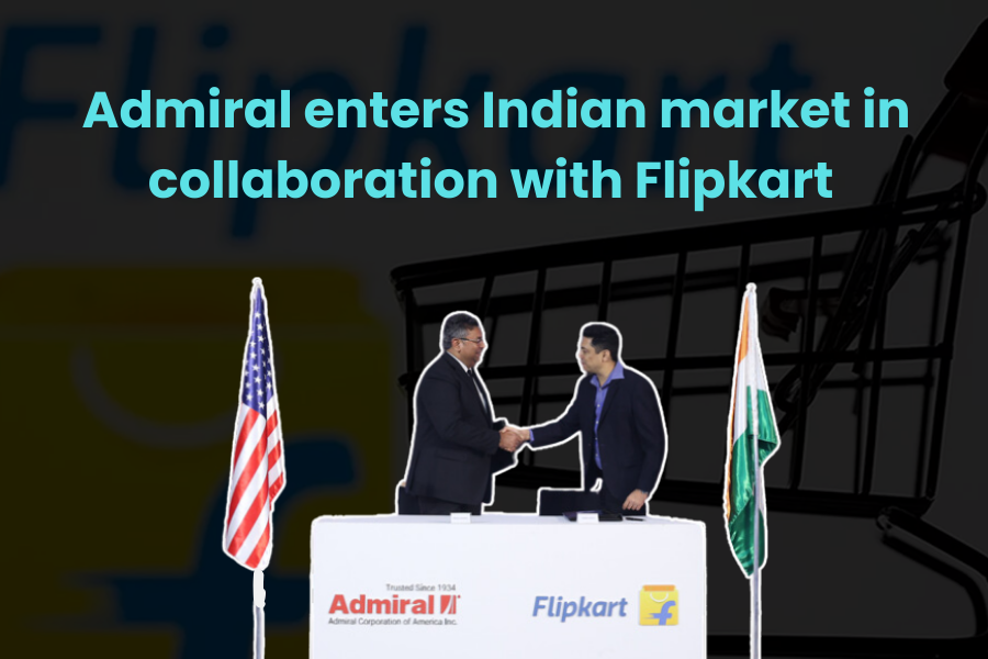 Admiral Enters Indian market in collaboration with Flipkart