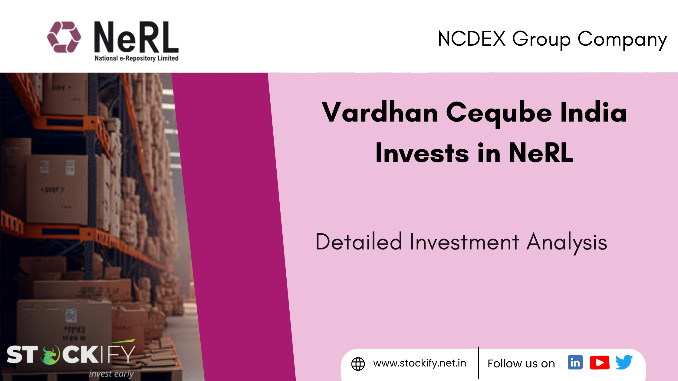 Vardan Ceqube India Investments Invests in NeRL